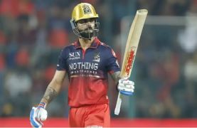 Virat Kohli created a new IPL record by becoming the first batter to cross 4000 runs in run chases